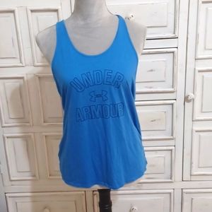 Under Armour blue tank for like a large